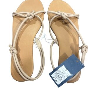Universal Thread‎ Tan Knotted Sandals